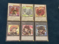 Chibi 5D's Legendary Decks Secret Rare Stardust Dragon Black Rose Akiza Yugioh - Image 2