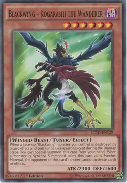 Yugioh Blackwing - Kogarashi The Wanderer LC5D-EN129 Common NM - Image 1