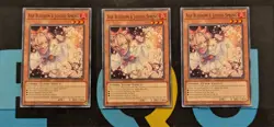 L5DD-ENY17 Ash Blossom & Joyous Spring x3 Common 1st Edition YuGiOh Playset - Image 1