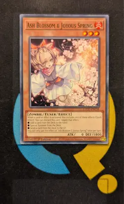 L5DD-ENY17 Ash Blossom & Joyous Spring x3 Common 1st Edition YuGiOh Playset - Image 2