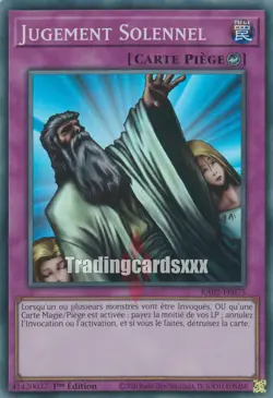 Yu-Gi-Oh! Jugement Solennel : SR RA02-FR075 - Image 1
