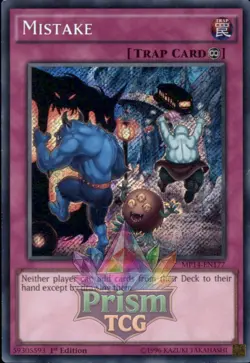 1st ed Mistake secret rare MP14-EN177 Yugioh - Image 1