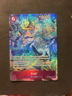 2026 ONE PIECE Card Enel SR OP15-060 Adventure on KAMI’s Island NM Alt Art - Image 1