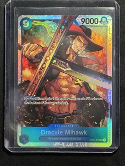 One Piece TCG - Dracule Mihawk OP01-070 SR - Romance Dawn - English - NM - Image 3