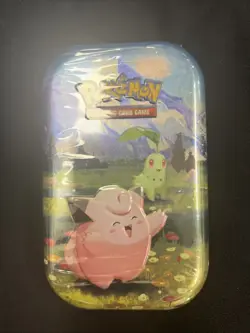 Pokemon Mega Evolution Ascended Heroes Mini Tin Clefairy English New In-Hand - Image 1