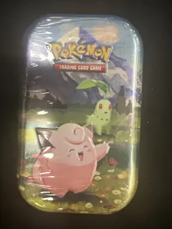 Pokemon Mega Evolution Ascended Heroes Mini Tin Clefairy English New In-Hand - Image 3