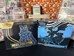 Pokemon Mega Evolution Elite/Black Bolt Elite Trainer Box Combo - Image 1