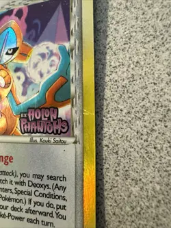 Pokemon Deoxys 5/110 Reverse Holo Holon Phantoms HP - Image 2