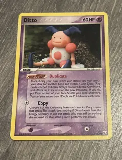 Pokemon TCG Ditto Mr.Mime Delta Species 38/113 Yuka Morii LP - Image 1