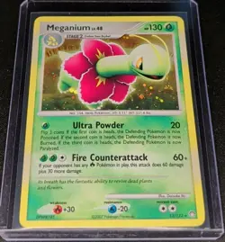 Meganium 13/123 Mysterious Treasures Holo Pokemon TCG - Image 1