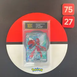 Pokemon Chinese Scarlet&Violet Blade Awakened Scizor ex CSV7C-226/204 SR Grade10 - Image 1