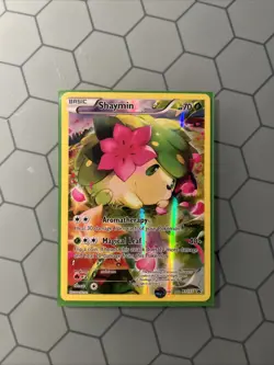 Pokemon TCG Shaymin XY115 Mythical Promo Generations 2016 Near Mint Condition - Image 1