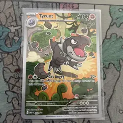 Pokemon TCG: Tyrunt MEP 070 Pokemon Center Stamp - Perfect Order promo - Image 1