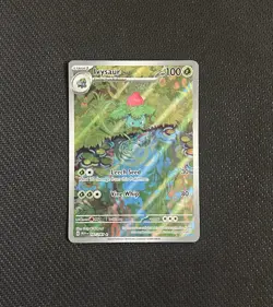 Pokemon Ivysaur 167/165 Sv: Scarlet & Violet 151 Holo F/A Alt NM - Image 1