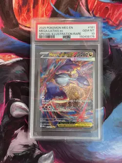 PSA 10 Mega Latias Ex SIR 181/132 Pokemon Mega Evolution - Image 1
