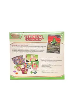 Pokemon TCG SV Temporal Forces Iron Leaves Elite Trainer Box ETB New Sealed! - Image 2