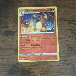 Pokemon TCG Charizard Reverse Holo Rare 025/185 Vivid Voltage - Image 1