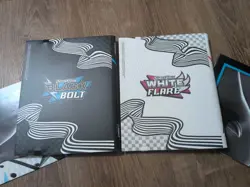 Pokemon TCG Black Bolt & White Flare Binder Set - New - 2 Binders + 2 Posters - Image 5