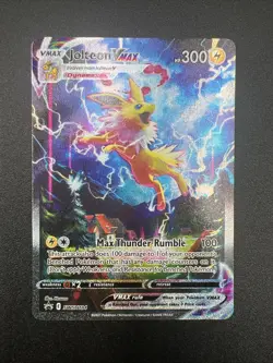 Jolteon VMAX SWSH184 Pokemon TCG Sword & Shield Black Star Promo Holo - Image 1