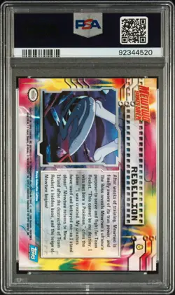 PSA 9 Rebellion Foil Movie Edition #8 1999 Topps Pokemon Mewtwo Strikes Back - Image 2