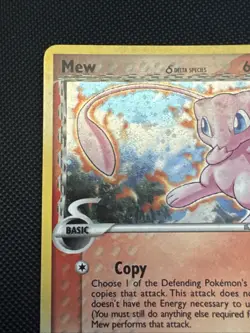 Pokemon Mew TCG 3/17 Inverted Back Error Holo Delta Species Pop Series 5 (2007) - Image 2