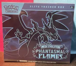 ⚡Phantasmal Flames Elite Trainer Box ETB Factory Sealed Pokemon TCG⚡ - Image 1