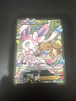 Pokemon TCG Sylveon EX Full Art RC32-32 Generations Radiant Collection Rare - Image 1