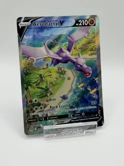 Pokemon TCG Aerodactyl V 180/196 Lost Origin Alternate Art - Image 1