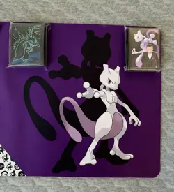 Pokemon Mewtwo Ultra Pro Playmat And Destined Rivals/Phantasmal Flames Sleeves! - Image 3
