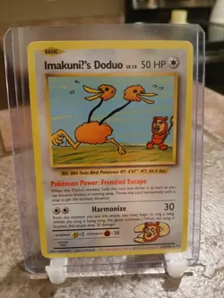 Pokemon TCG ImakuniU's Doduo 112/108, XY Evolutions (LP) - Image 1