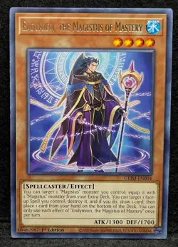 Yu-Gi-Oh! TCG Endymion, the Magistus of Mastery Genesis Impact GEIM-EN004 1st Ed - Image 1