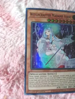 Yu-Gi-Oh! Witchcrafter Madame Verre MP20-EN224 Super Rare 1st Edition - Image 2