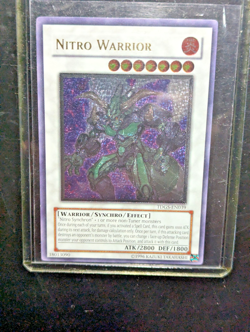 Yugioh - Nitro Warrior [Ultimate Rare] TDGS-EN039 NM or better - Image 1