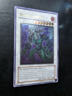 Yugioh - Nitro Warrior [Ultimate Rare] TDGS-EN039 NM or better - Image 4