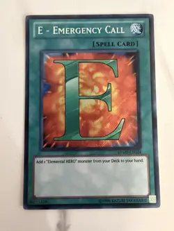 Yugioh: E - Emergency Call - RYMP-EN024 - Secret Rare - Unlimited - LP - Image 1