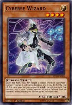 Cyberse Wizard - SP18-EN003 - Common - 1st Edition - Lightly Played - Image 1