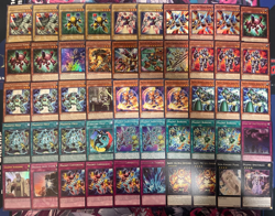 YUGIOH - MAGNET WARRIOR DECK - DELTA, OMEGA PLUS, TELLUSION THE MAGNA, ALPHA ~ - Image 1