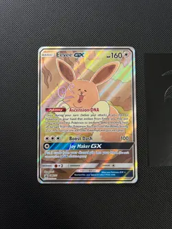 Eevee GX - SM233 - Full Art Black Star Promo - Sun & Moon Pokemon Card - NM/LP - Image 1