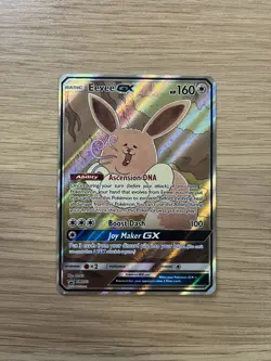 Eevee GX - SM233 - Full Art Black Star Promo - Sun & Moon Pokemon Card - NM/LP - Image 2