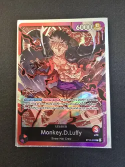 ONE PIECE ENGLISH Ultimate Deck the Three Captains ST-10 IN HAND Cards+Deck Box - Image 1