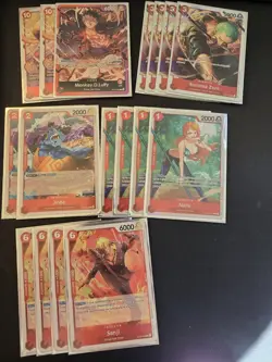 ONE PIECE ENGLISH Ultimate Deck the Three Captains ST-10 IN HAND Cards+Deck Box - Image 3