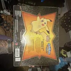Pokemon Shining Fates Pikachu V Collection Box Topper Trading Card Game - Image 2