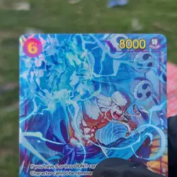 Bandai One Piece CCG Enel OP15 Secret Rare Holo Card OP15-118 - Image 4