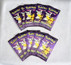 Pokemon TCG Lot 10x Mini Packs 2023 Halloween Card 820650852572 - Image 1
