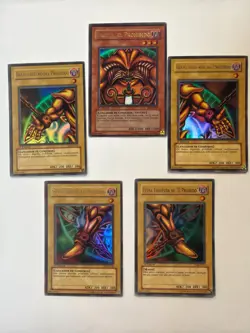 Yu-Gi-Oh! Exodia the Forbidden One Complete 5 Card Set (Spanish) LOB - Image 1