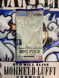 One Piece Card Game EB-02 Japanese Booster Pack - Anime 25th Collection UK STOCK - Image 1