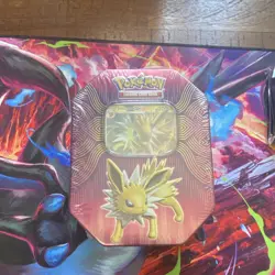 Pokemon Elemental Power Tin Jolteon-GX Foil Card & Online Deck Code 2019 - Image 1