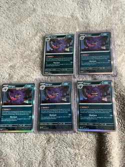 5x Gengar 050/088 POR Perfect Order Holo Pokemon Cards EN NM - Image 1