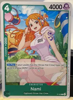 One Piece - Nami P-102 (Store Tournament 2025 Vol. 4) - One Piece Promotion Card - Image 1