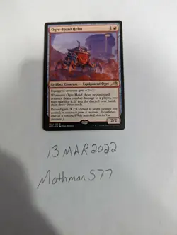 Ogre-Head Helm [Kamigawa: Neon Dynasty] NM Rare MTG Artifact Magic Card NEO - Image 1